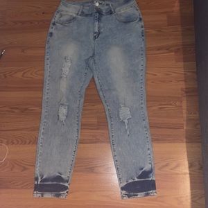 Women’s plus size Shein high-waisted jeans size 2XL